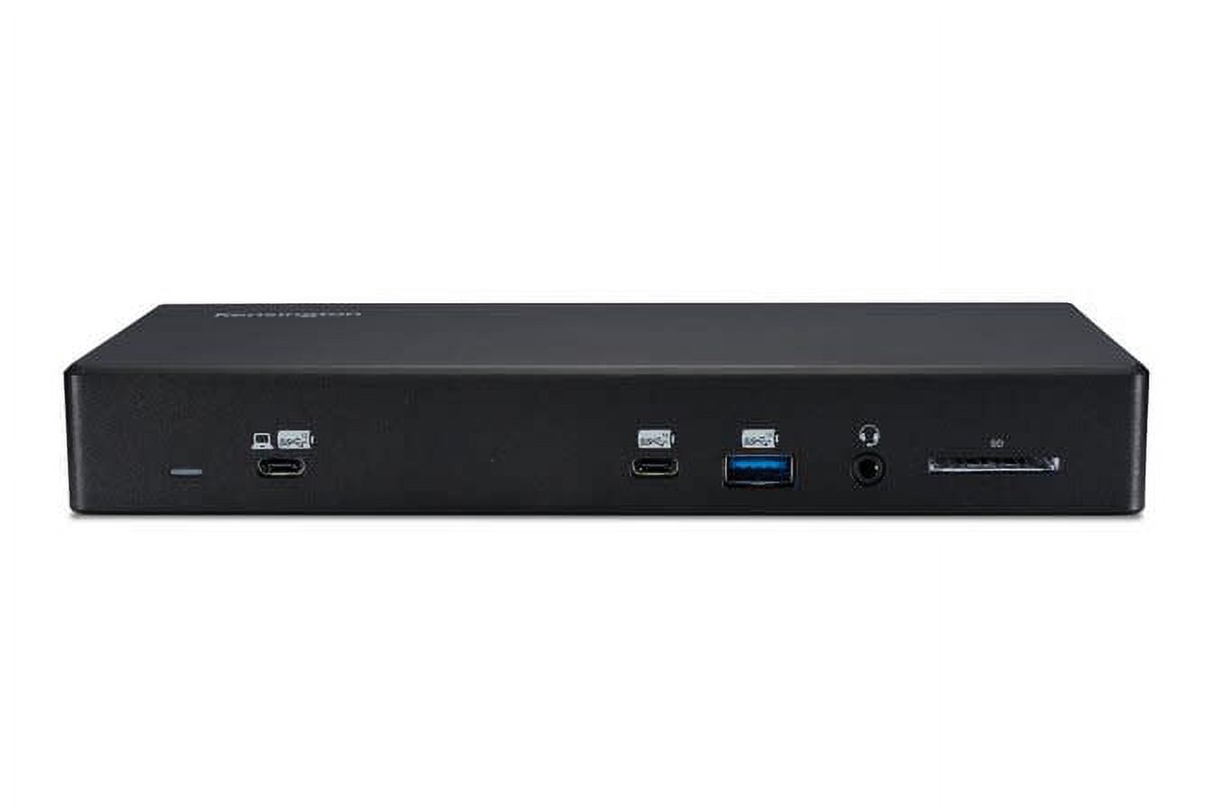 Kensington SD4855P Docking Station - for Notebook, Monitor - 100 W - USB Type C - 4K - 6 x USB Ports - 5 x USB Type-A Ports - USB Type-A - USB Type-C - Network (RJ-45) - HDMI - 2 x DisplayPorts - D...