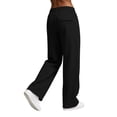 thumbnail image 5 of Mifsaly Womens Straight Leg Sweatpants High Waisted Lounge Pants with Pockets Casual Warm Comfortable Outwork Athletic Outfits, 5 of 8