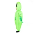 thumbnail image 5 of Green Alien Martian from Outer Space Inflatable Costume for Adults (One Size), 5 of 5