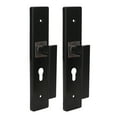 thumbnail image 2 of Room Silent Lock, Prevent Theft Non Aging Easy To Install Bedroom Lock Set Impact  Fit Grip With Handle For Interior Black ,Black Gold, 2 of 8
