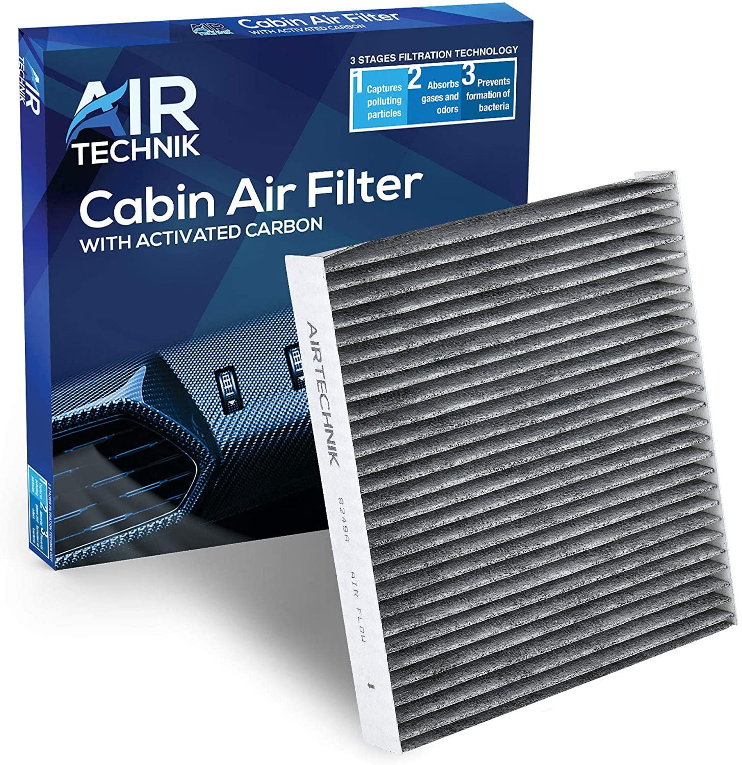 Fits Honda CR-V 1997-2011 AirTechnik CF8249A Cabin Air Filter w/Activated Carbon Insight 2000-2006 