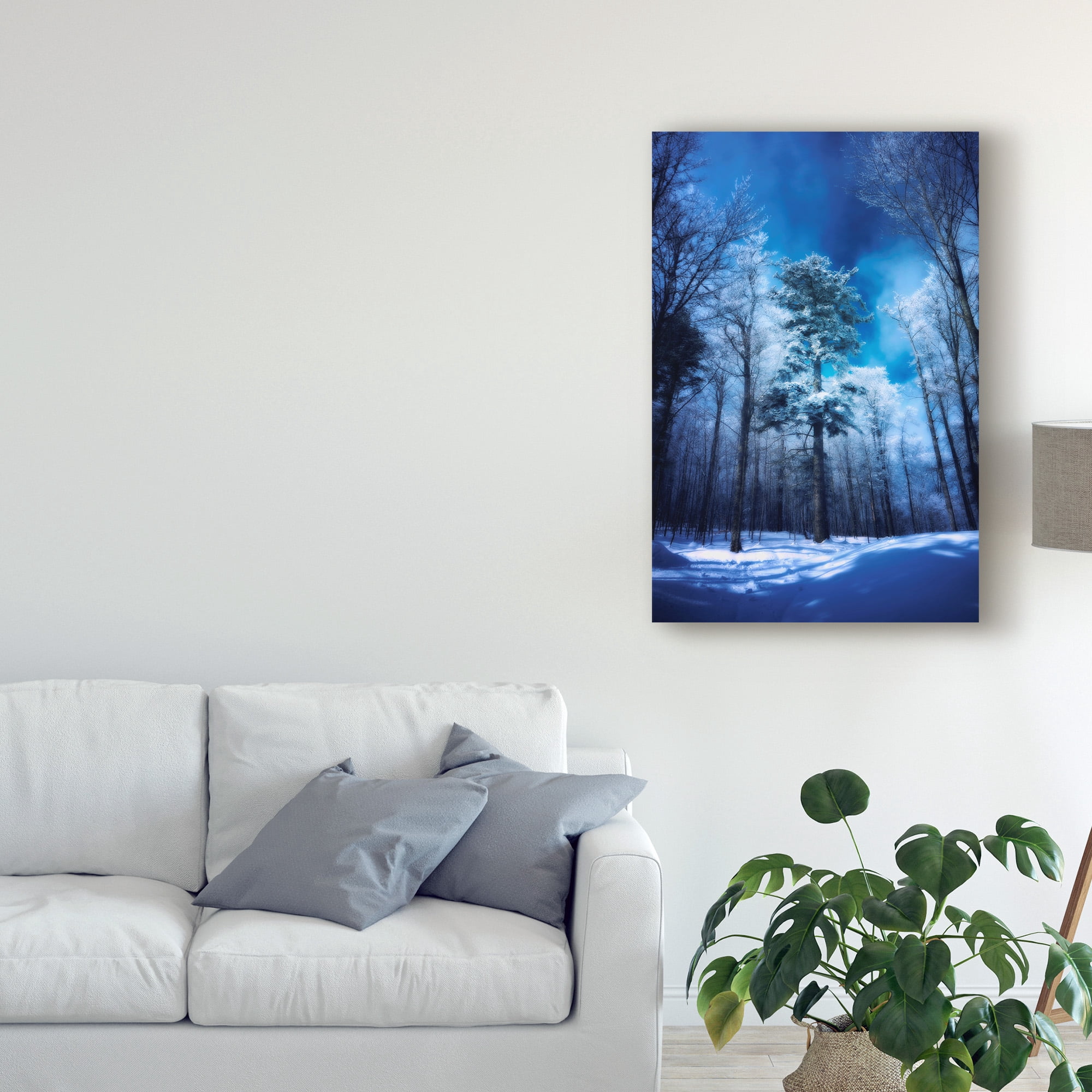 Trademark Fine Art 'The Blue Hours' Canvas Art by Philippe Sainte-Laudy