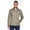 Khaki Heather, variant on Devon & Jones DG793 Men's Bristol Full-Zip Sweater Fleece Jacket-Black-2XL