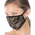thumbnail image 2 of Camouflage Print Fashion Washable Adults Unisex One Size Face Covering Mask - Army Camouflage (12 Pieces), 2 of 3