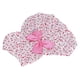 thumbnail image 4 of Falda floral para mascotas pequeñas, vestido con lazo de conejo, ropa floral, falda floral linda para perros pequeños, conejos, rosa M, 4 of 5