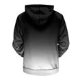 thumbnail image 3 of Men's Print Plush Warm Coat Fleece Sweater Casual Coat Pocket Sweater Autumn Winter Coat3XL, 3 of 3