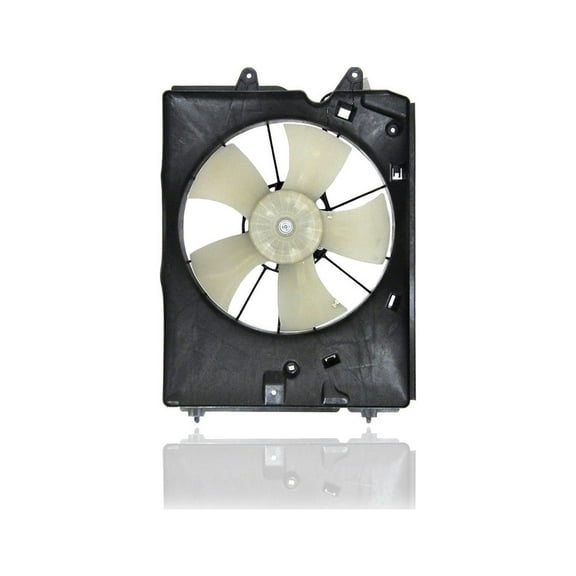 Engine Cooling Fan Assembly - Cooling Direct Fit/For 19030RYEA11 10-13 Acura MDX, Left-Hand Side