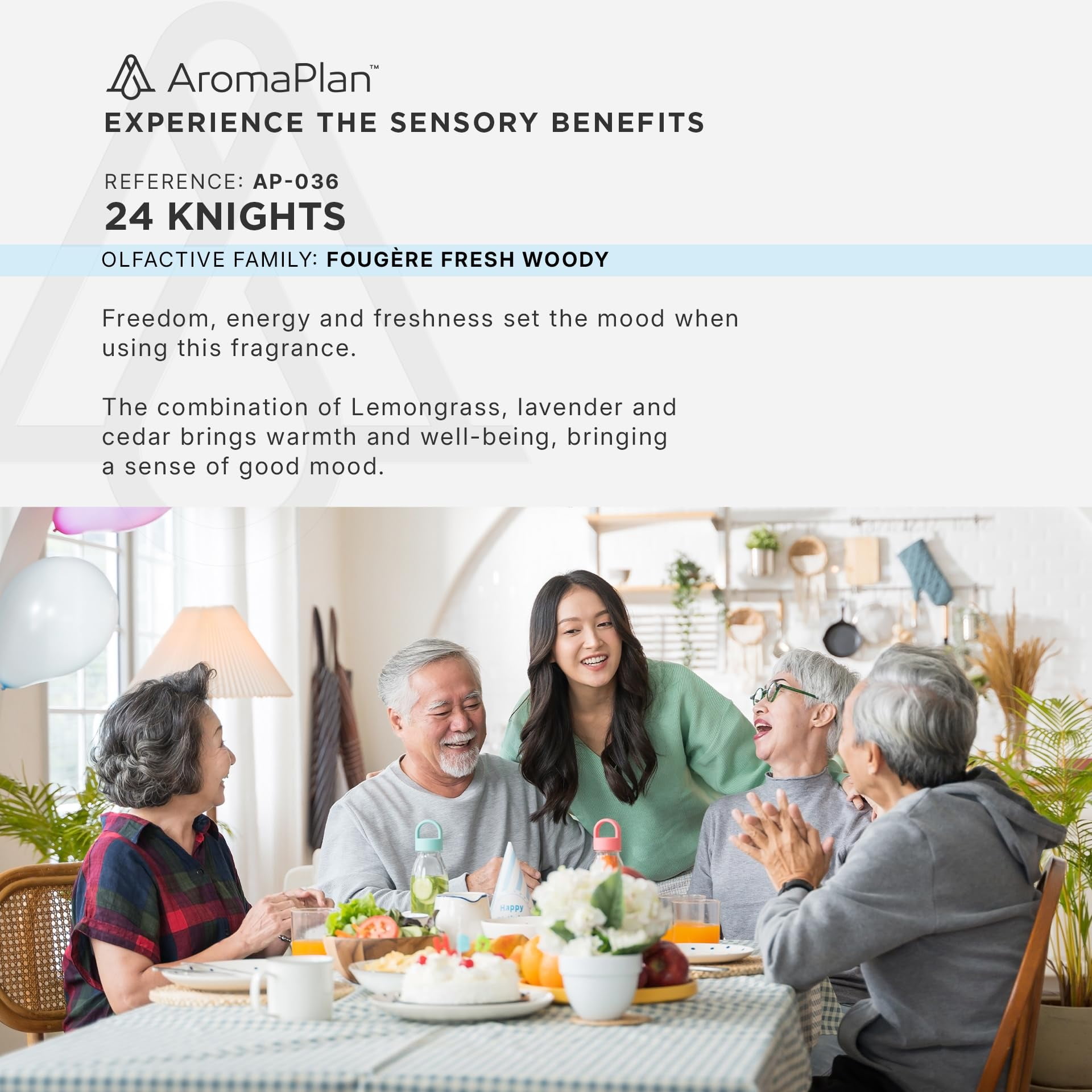 AromaPlan 24 Knights Essential Oil, 1.5 fl oz (45ml) - Hotel Collection, Luxury Home Fragrance