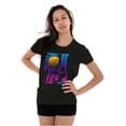 thumbnail image 4 of Vaporwave NASA Space Astronaut Women's T Shirt Ladies Tee Brisco Brands S, 4 of 5