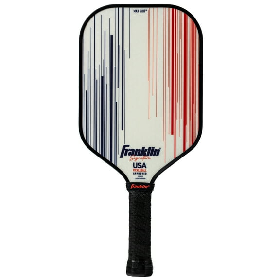 Franklin Sports Signature Pro Pickleballs - 13mm Poly Core Racket - White