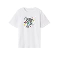 thumbnail image 1 of Camiseta para Mujer Verano Casual Manga Corta Top para Desplazamientos Viaje Trabajo Caminar L, 1 of 7
