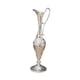 thumbnail image 2 of Jarrón de flores, maceta, decoración de escritorio, regalo, flores secas, adorno de aleación de zinc para Plata, 2 of 9