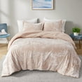 thumbnail image 2 of Twin/Twin XL Crushed Velvet Sherpa Reversible Comforter Set, 2 of 4