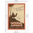 thumbnail image 5 of Art.com Travdel Poster for Imperial Airways Art Print, White Frame Wall Art, 32" x 44", 5 of 5