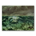 thumbnail image 2 of Trademark Fine Art "The Wave, After 1870" Canvas Wall Art by Gustave Courbet, 2 of 3