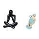thumbnail image 5 of Figura De Resina Abstracta Moderna De Mujer De Playa, Escultura Decorativa, Estatua De Dama Coleccionable, Adorno De Escritorio Para Sala De Estar, Estantería, Decoración Del Hogar,, 5 of 8