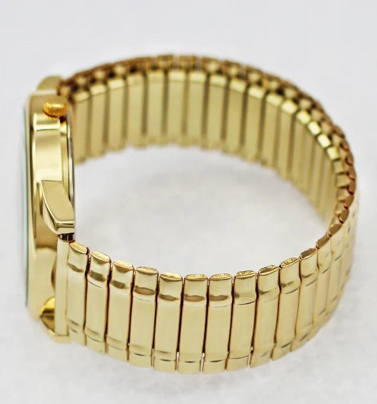 39mm Montres Carlo Fashion Luxury Sport Dress Wrist Men's Flex Band Quartz Watch (Gold/Black)
