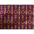 thumbnail image 4 of oneOone Coton Biologique Voile Rayure & Tourbillon Ikat Tissu Imprimé BTY 42 Pouces de Large, 4 of 4