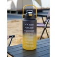 thumbnail image 3 of 1pc 300ml/750ml/2000ml Large Capacity Gradient PC Water Bottle, Sports Fitness Portable Sippy Cup, Suitable For Home And Outdoor Travel, 3 of 4