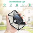 thumbnail image 4 of Lámpara solar 100LED IP65 impermeable exterior, 4 of 5