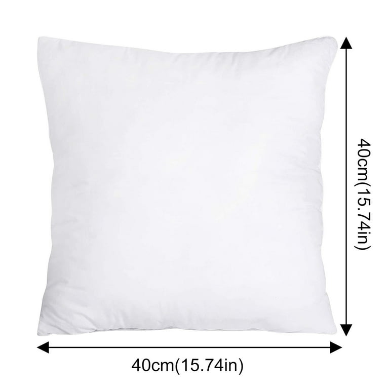 Extra Large Couch Pillows 40x40 2-Piece Core Non-woven Polyester Substitute  Core Square Throw Pillow