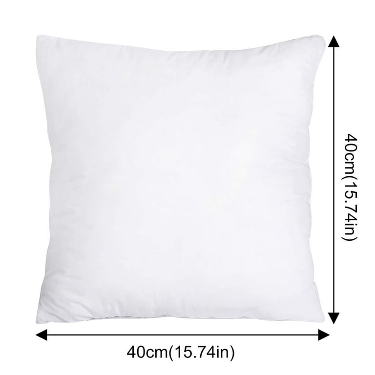 Vibhsa Large Decorative Throw Pillow 22 in x 22 in for Couch (White)  DFI-031208 - The Home Depot