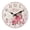 Pink, variant on Black Cat Wooden Wall Clocks Battery Operated 14 Inch