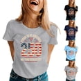 thumbnail image 2 of 250th Anniversary USA Shirts Womens Flag Heart 1776 2026 July 4th 250th Birthday T-Shirt, 2 of 5