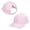 Pink, variant on Kids Girls Baseball Caps Ponytail Hole Summer Tennis Cap Unconstructed Foldable Trucker Hat Quick Drying Sun Hats Black 2-8 Years