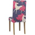 thumbnail image 2 of Funda elástica ABPHQTO para silla con unicornios lindos 1 Juego, 2 of 4