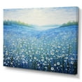 thumbnail image 2 of Designart "Tranquil Azure Bloomscape" Flower Wall Art Prints, 2 of 7