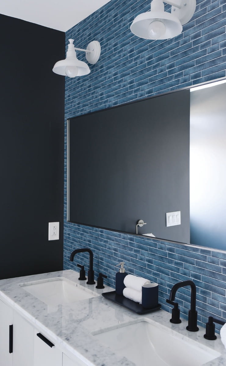 NextWall Brushed Metal Tile Peel and Stick Wallpaper