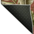thumbnail image 3 of Addison Rugs Mayfield Washable Tropical Leaves Spice Rectangle Rug, 1'8" x 2'6", 3 of 5