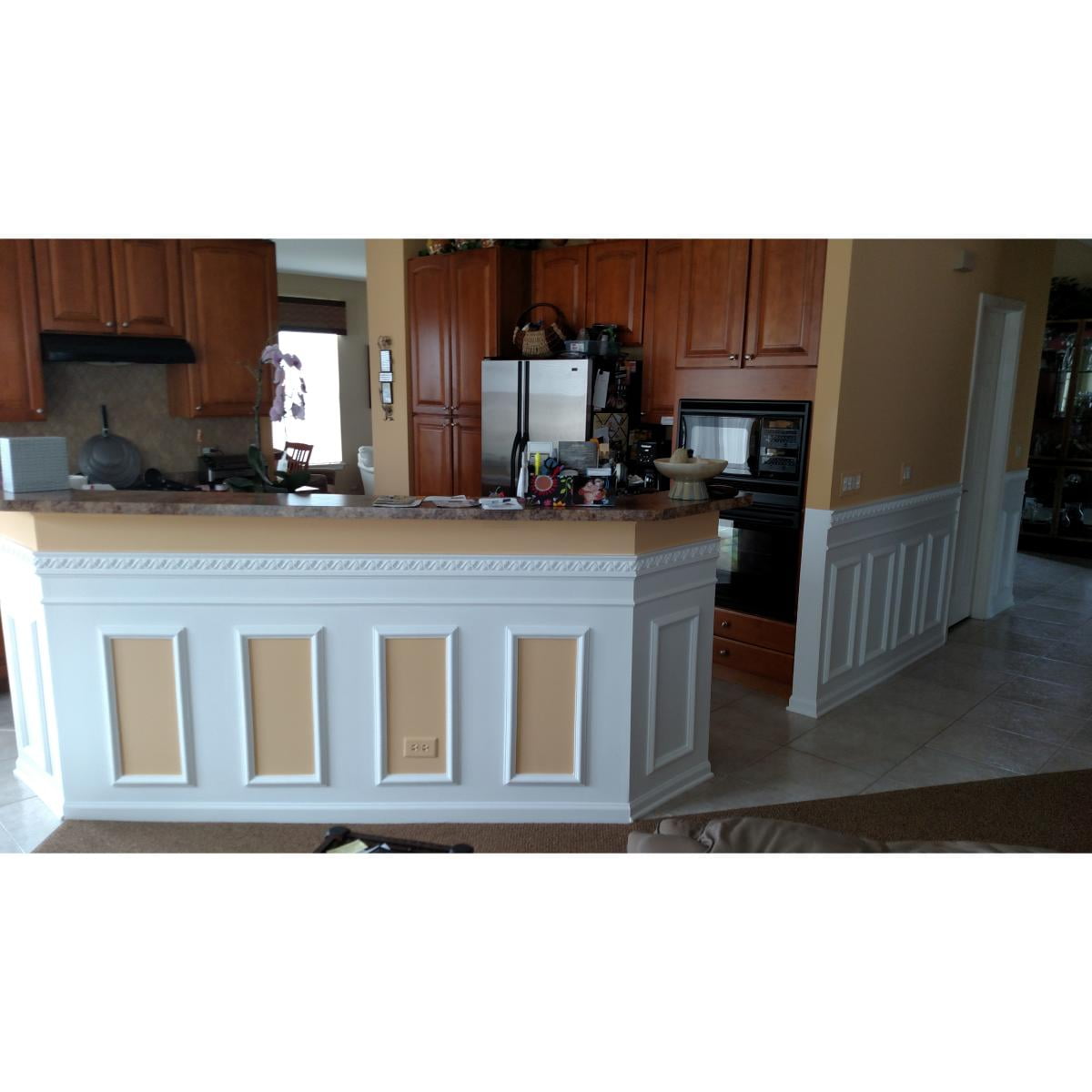 20"W x 24"H x 1/2"P Ashford Molded Classic Wainscot Wall Panel