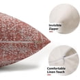 thumbnail image 2 of Coral Boho Lumbar Pillow Covers 12x20 Inch Bohemian Carpet Ethnic Decorative Rectangle Pillow Cases Beige Tan Gray Floral Cushion Covers Farmhouse Home Decor for Sofa Couch Outdoor Set of 2, 2 of 6