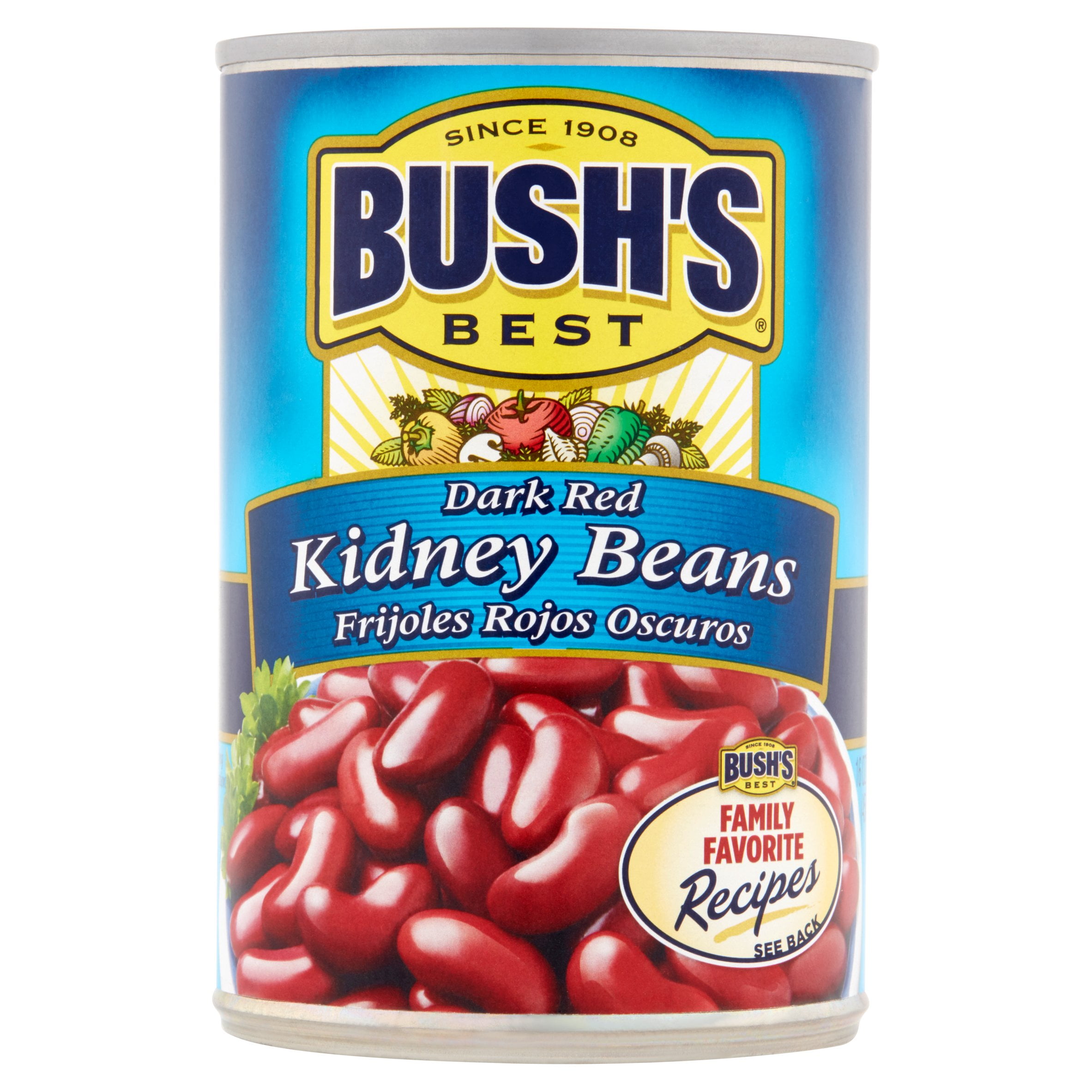 Bushs Best Dark Red Kidney Beans, 16 oz by Bush Brothers & Company