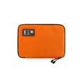 thumbnail image 1 of Minnieouse Organizador de cables de datos de nailon, Cable de carga Rectangular con múltiples ranuras, cargador, lector de tarjetas, bolsa de Viajes, Equipaje y Accesorios Varios Naranja, 1 of 6