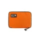 thumbnail image 1 of Minnieouse Organizador de cables de datos de nailon, Cable de carga Rectangular con múltiples ranuras, cargador, lector de tarjetas, bolsa de Viajes, Equipaje y Accesorios Varios Naranja, 1 of 6