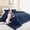 04 - Navy Blue, variant on 132x120 Alaskan Comforter, Size Comforter , Season Soft Lightweight Quilt Down Alternative Duvet Insert with 8 Corner Tabs(120x132, Grey)