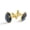 Color 2, variant on Men's Classic Stainless Steel, Navy Blue Pineapple Pattern Cufflinks Business Wedding Shirts, Golden