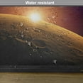 thumbnail image 6 of Ambesonne Outer Space Place Mats Set of 4, Dark Solar Scenery, Standard Size, Blue Orange, 6 of 6