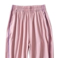 thumbnail image 6 of ZACPNCV Girls Pants Summer Elastic Waist Wide Leg Pants Lightweight Flowy Boho Beach Vacation Lounge Trousers, 6 of 6