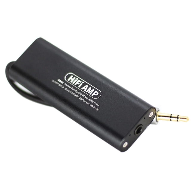 Amplificador de auriculares de alta fidelidad, portátil profesional, Mini amplificador de audio para auriculares de 3,5 mm, teléfonos móviles Yuarrent DZ4681-02B