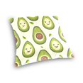 thumbnail image 3 of Cute Avocado Throw Pillow Covers Couch Pillowcases Decor for Bed Sofa 16" x 16", 3 of 7