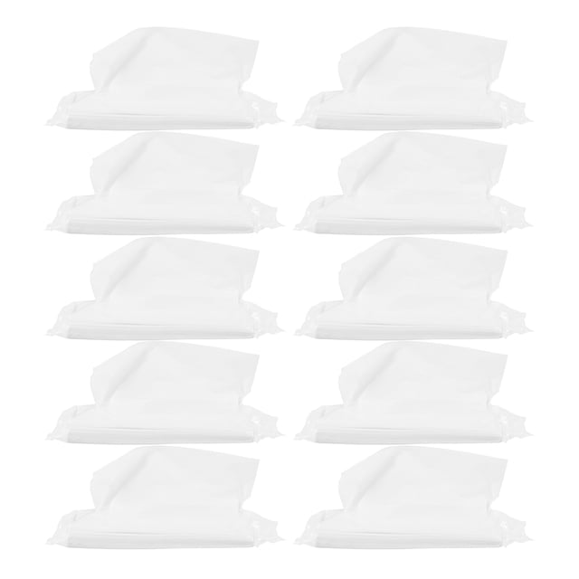 SHINYPASING Auto Visor Tissue Pack White Soft Car Napkins Disposable Paper Towels for Travel
