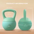 thumbnail image 3 of Soozier 18 lb Kettlebell, Weight Strength Training Kettlebell, 3 of 10