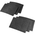 thumbnail image 2 of HQRP 6-Pack Activated Carbon Cat Litter Box Filters Compatible with Van Ness Cat Litter Box, Odor Reducing Charcoal Filters, 2 of 4