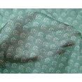 thumbnail image 4 of oneOone Silk Tabby Fabric Stripe & Floral Block Print Fabric BTY 42 Inch Wide, 4 of 4