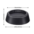 thumbnail image 4 of Coofit 4PCS Linge Machine Pad Pad Appareil Commun Anti Vibration Coussinet de Pied, 4 of 6