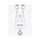 thumbnail image 5 of USB Switch 2 Port Manual USB HUB Two Computers Share U Disk Printer Device Two in One Out USB2.0 Sharer, 5 of 5